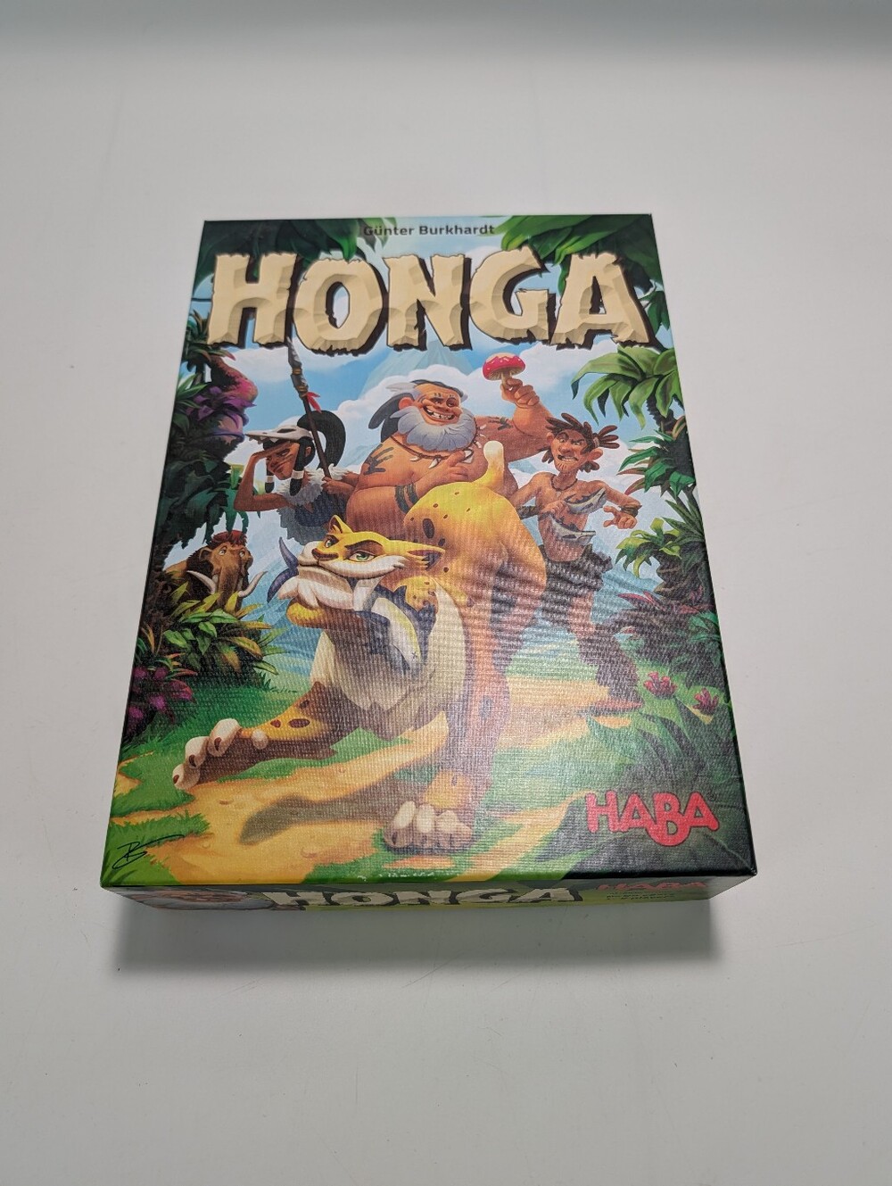 Honga A Tactical Strategy and Resource Management Board Game by HABA